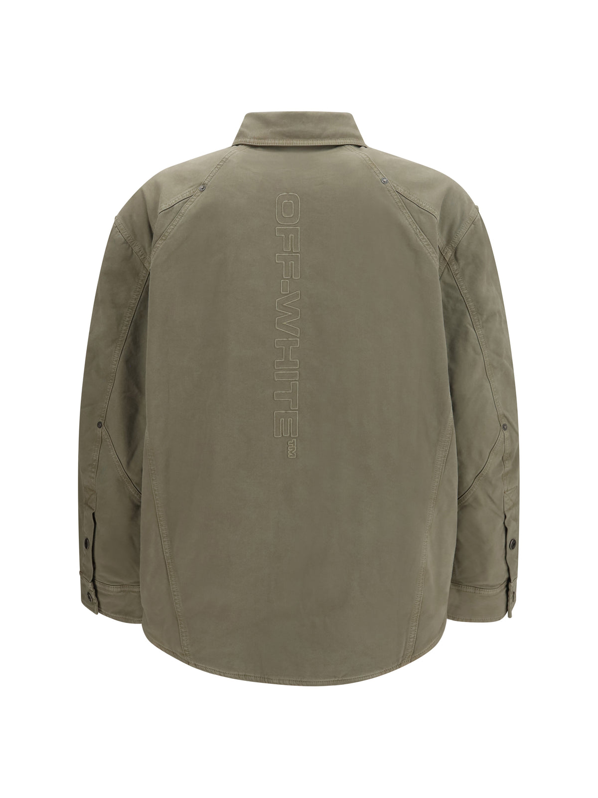 Off-White Racing Staff Cottvel Mil Sport Jacket - Dusty Olive
