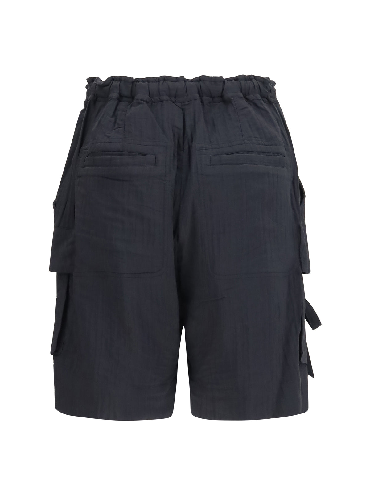 Marant Étoile Viscose and cotton Shorts - Black
