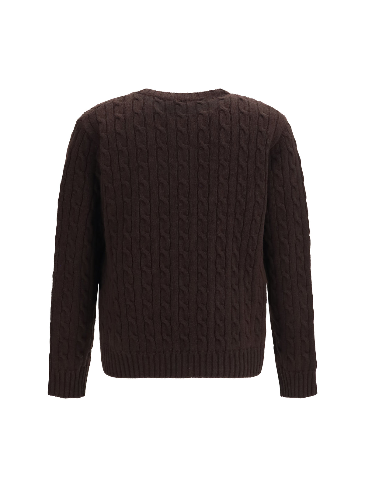 Valentino Virgin wool V-neck Cardigan - Middle Brown