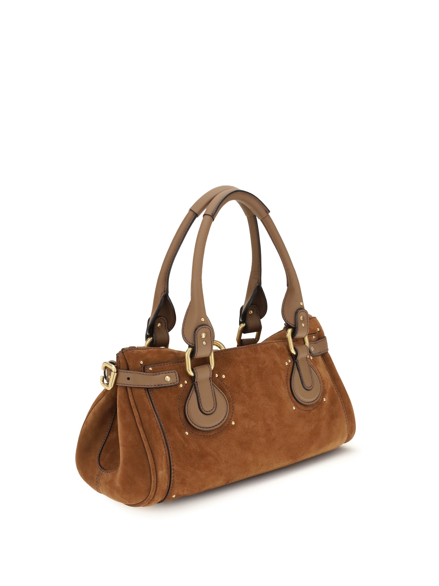 CHLOÉ Paddington suede Handbag