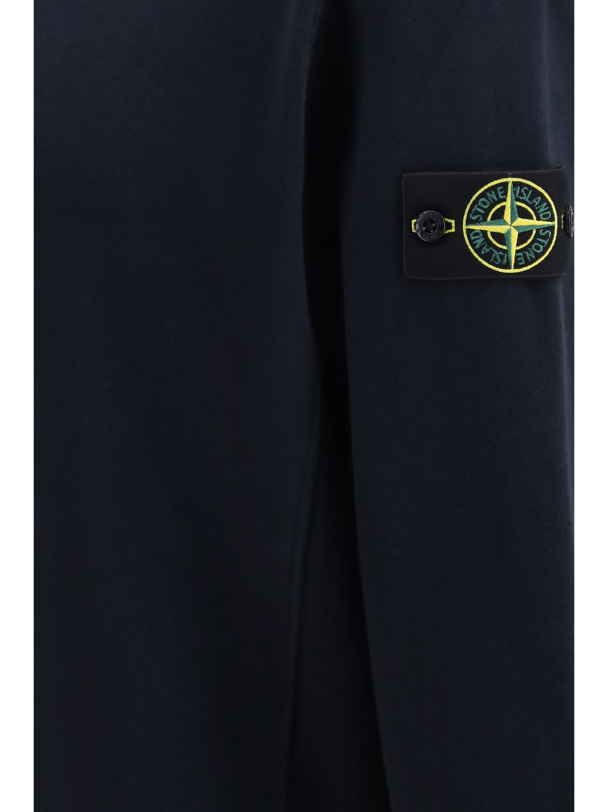 Stone Island Crewneck cotton Sweatshirt - Navy Blue