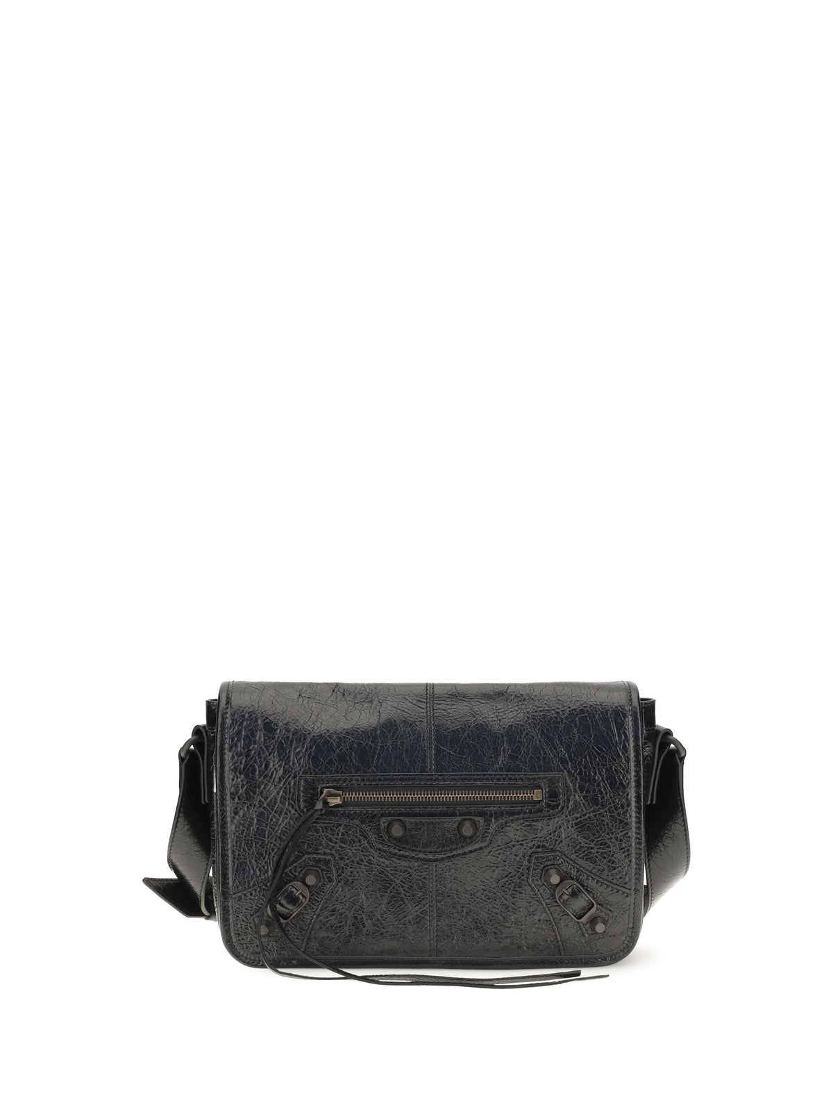 Balenciaga Small Le City Shoulder Bag - Black