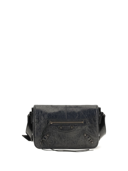 Balenciaga Small Le City Shoulder Bag - Black