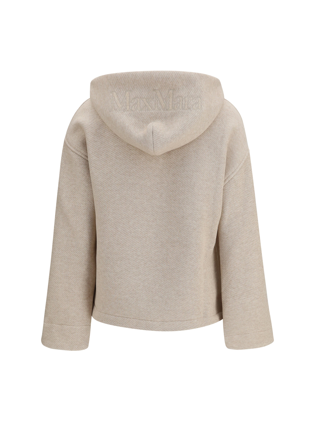 Max Mara Pure Hooded Sweatshirt - Beige