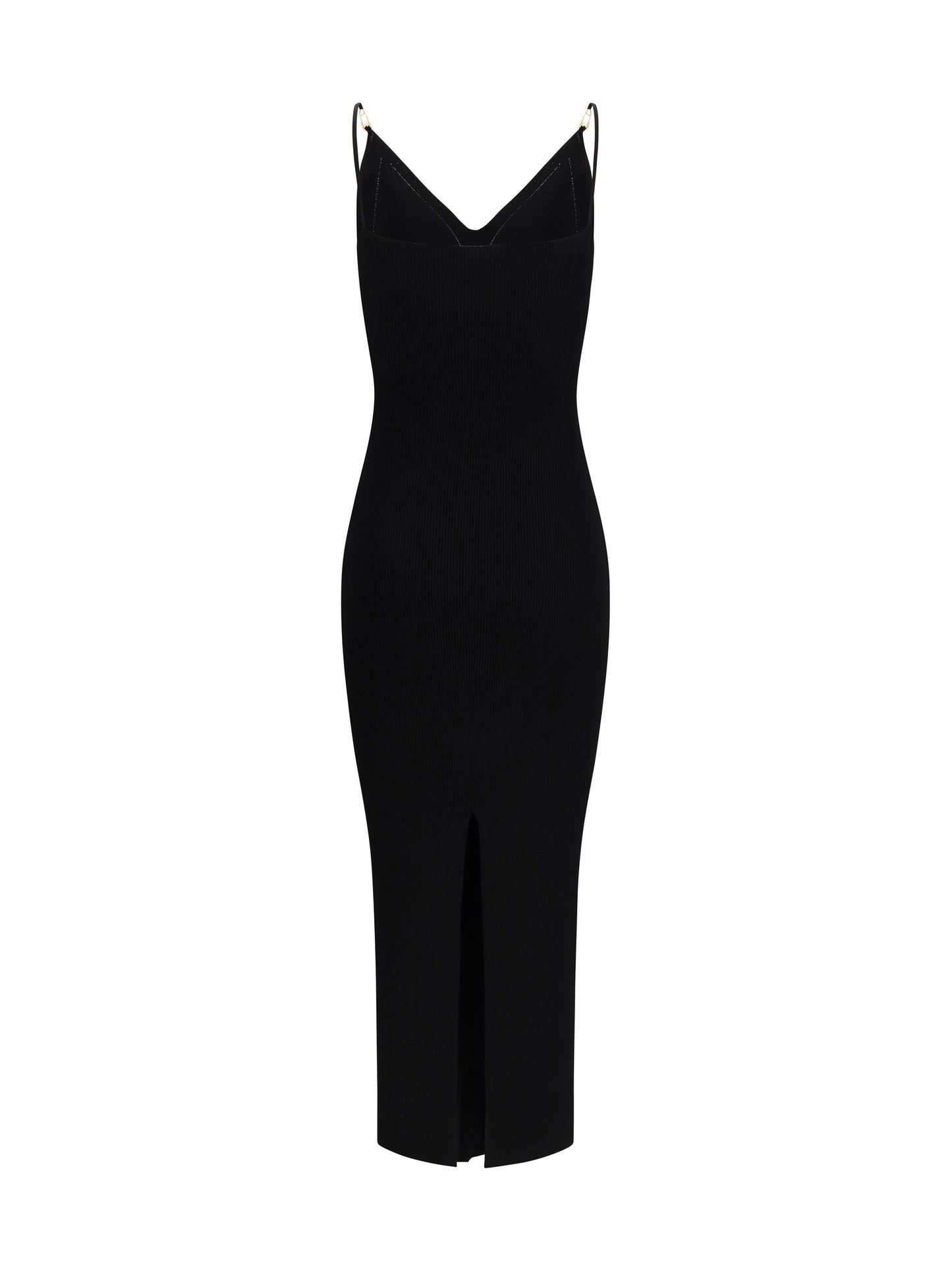 VERSACE Safety Pin Slip Midi Dress