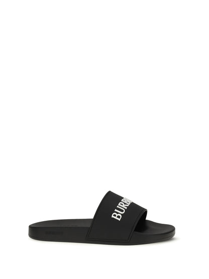 BURBERRY Logo Slippers