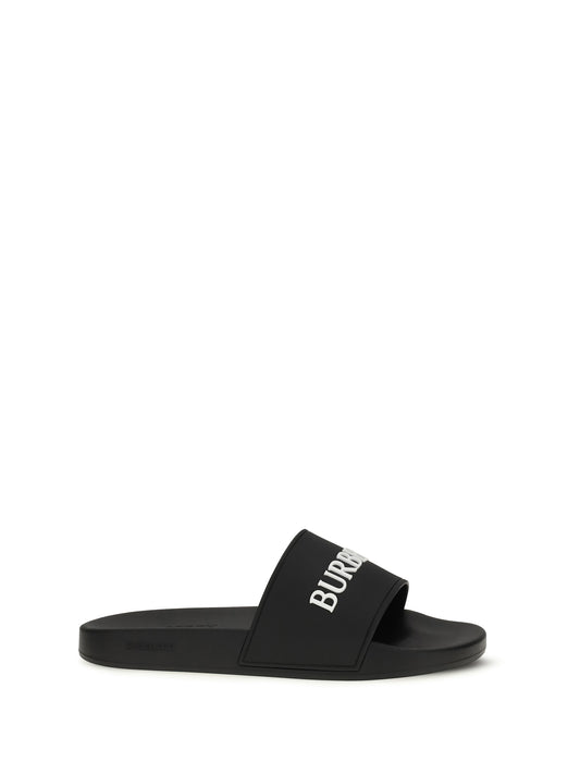 BURBERRY Logo Slippers