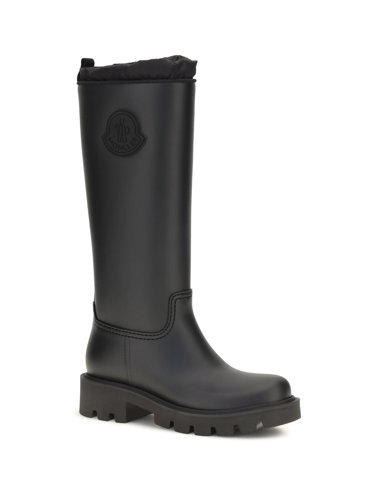 Moncler Waterproof Knee-High Kickstream Boots - Black