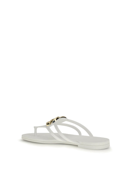 DOLCE & GABBANA Logo rubber Sandals