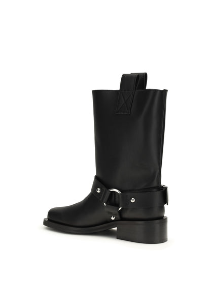 Ganni Biker Boots - Black