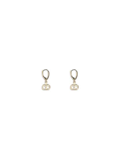 VALENTINO GARAVANI Ovalette Earrings in metal and Swarovski® crystals