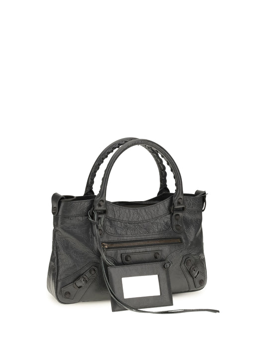 Balenciaga City First Shoulder Bag - Volcanic Rock