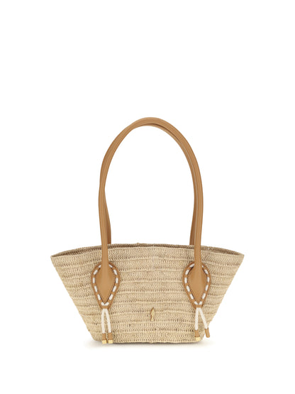 Christian Louboutin Venus mini Tote Bag - Natural/Leather