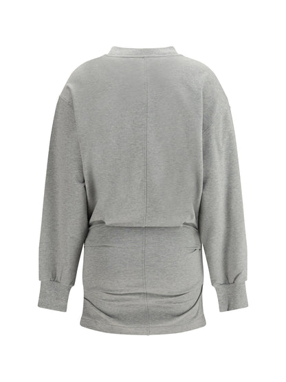 The Attico Mini Dress - Melange Grey