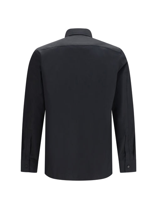 Givenchy Embroidered poplin Shirt - Black