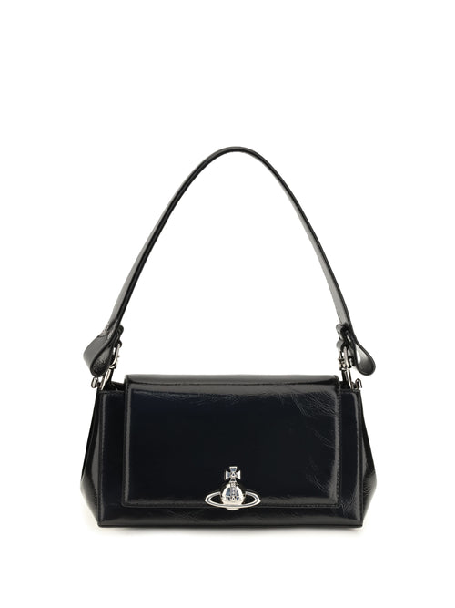 Vivienne Westwood Medium Hazel Shoulder Bag - Black