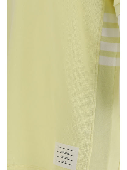 THOM BROWNE Polo whit iconic bands