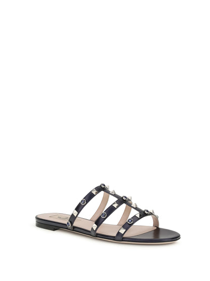 VALENTINO GARAVANI Rockstud slide Sandal