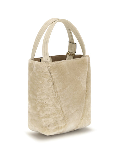 Chloé Spin bouclé Bucket Bag - Sweet Beige