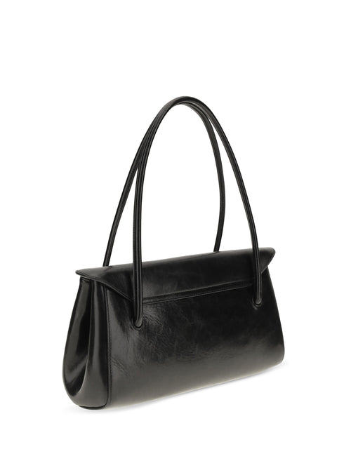 Marni Milanetto studded leather Shoulder Bag - Black