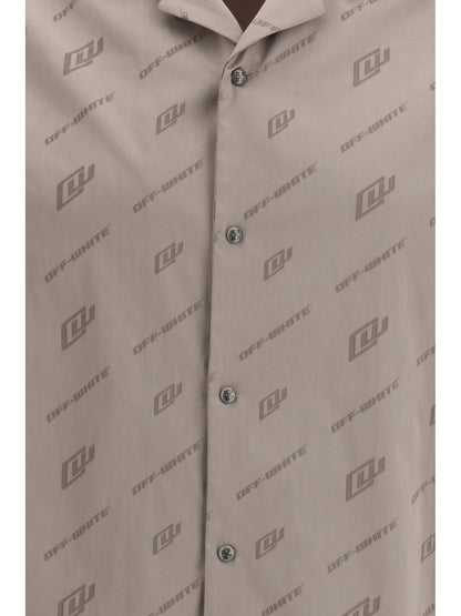 OFF-WHITE Printed Bowling Shirt