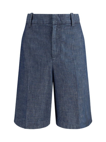 JIL SANDER Cotton Bermuda