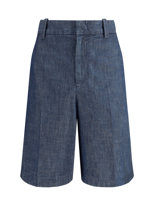 JIL SANDER Cotton Bermuda