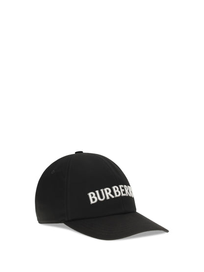 BURBERRY Logo cotton Baseball Cap