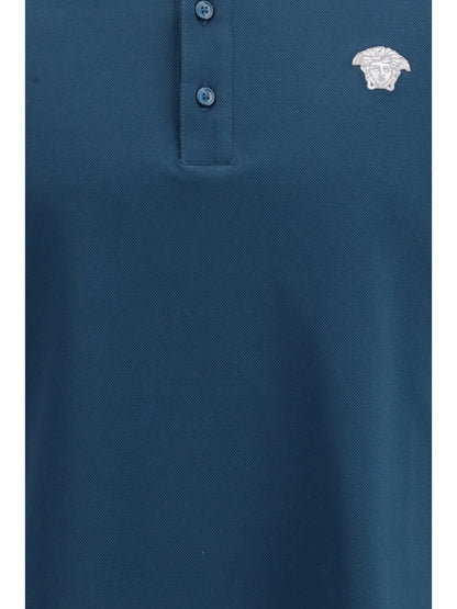 VERSACE Cotton Polo Shirt