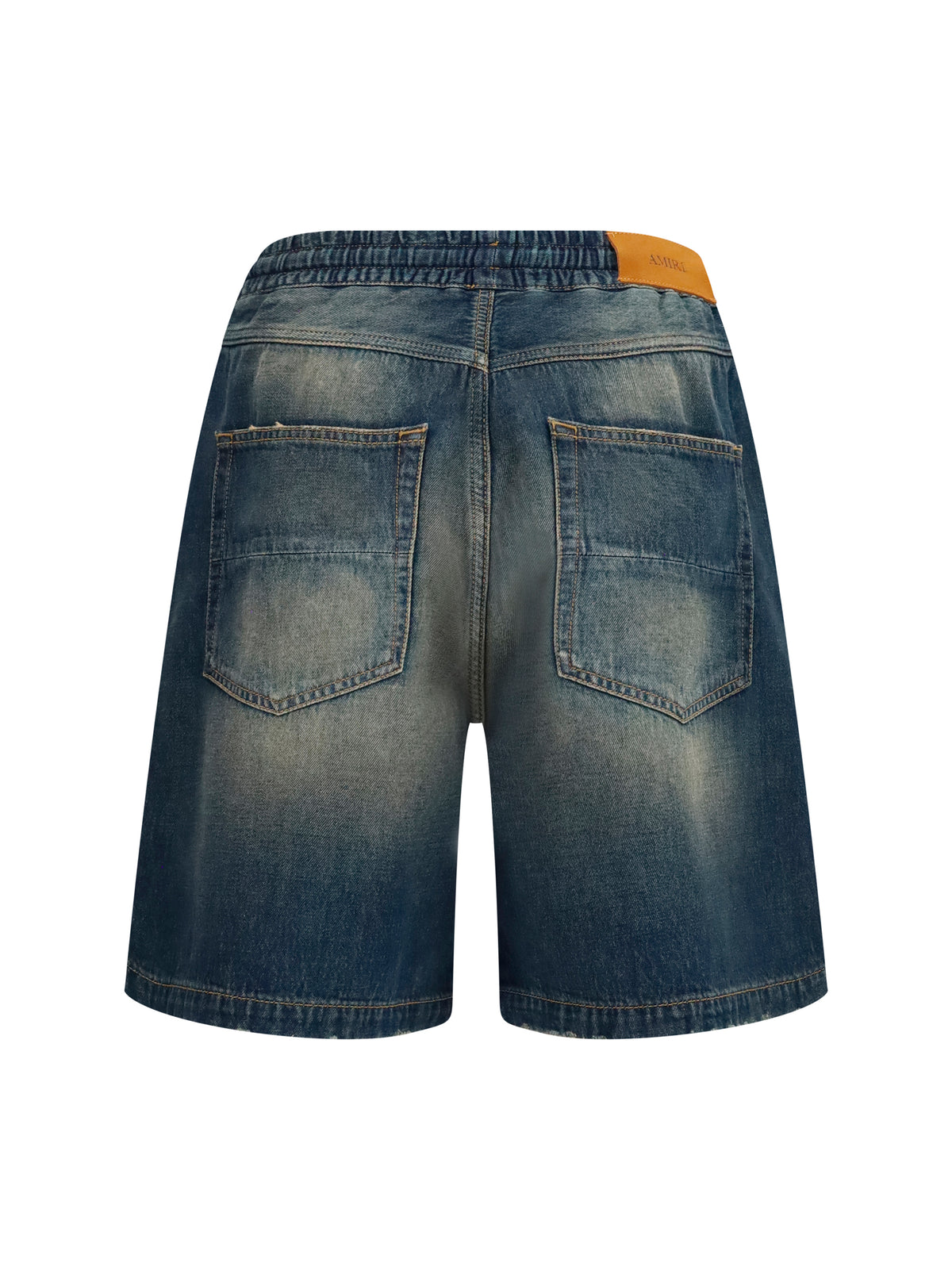 Amiri Drawstring denim Shorts - Sandstone