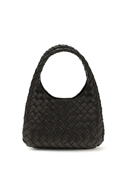 Bottega Veneta Baby Campana leather Handbag - Espresso-M Brass