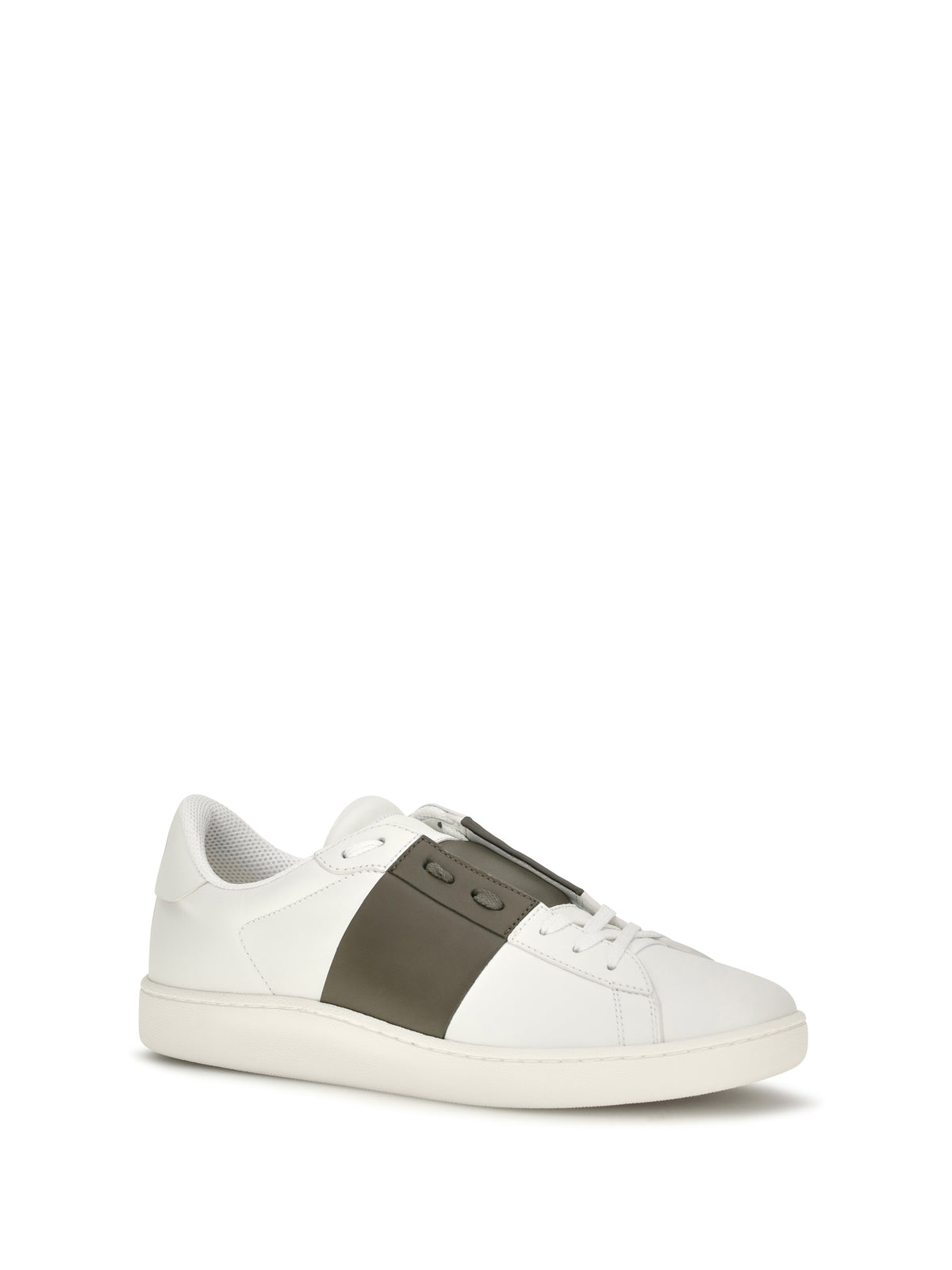 Valentino Garavani Open Sneakers - White/Khaki