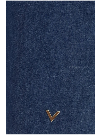 VALENTINO Chambray denim Dress