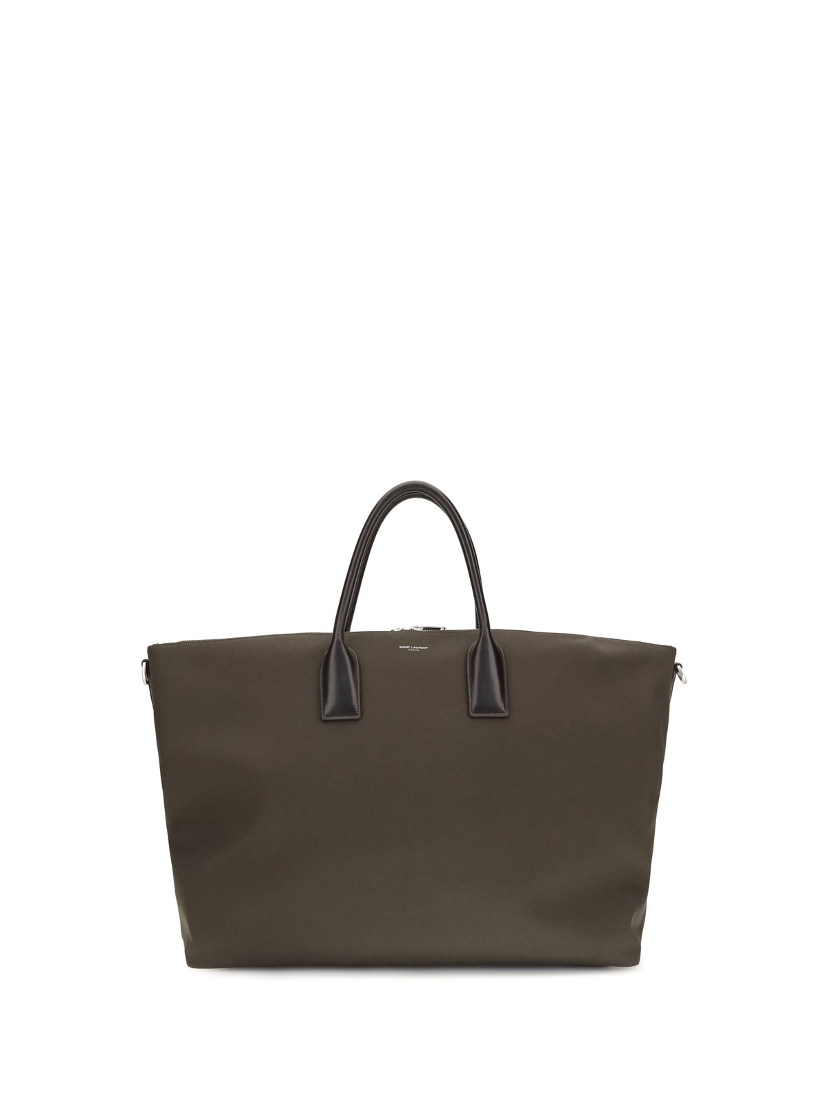 Saint Laurent Oversized Bowling Travel Bag - Deep Leaf/Choco No