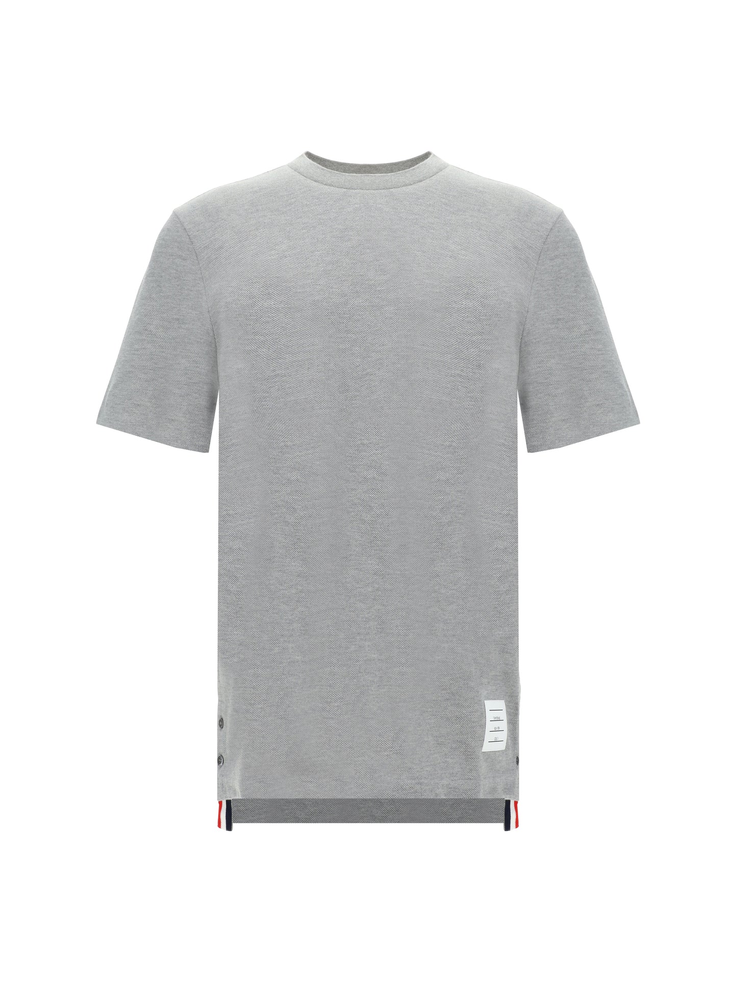 THOM BROWNE Short sleeve cotton T-shirt
