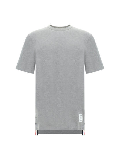 THOM BROWNE Short sleeve cotton T-shirt