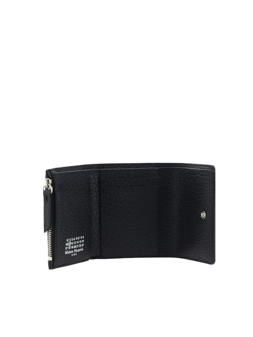 Maison Margiela Grained leather Wallet - Black