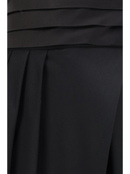 AlaïA Rounded tuxedo wool Pants - Noir Alaia