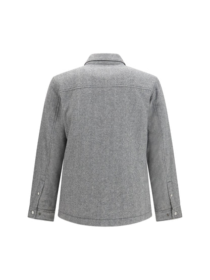 Woolrich Alaskan Check Jacket - Herringbone Grey
