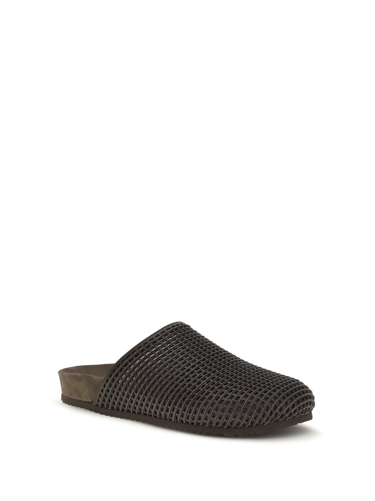BRUNELLO CUCINELLI Leather Slides