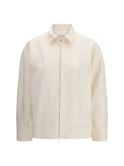 Max Mara Pure Mxppala Jacket in scuba jersey - Ivory