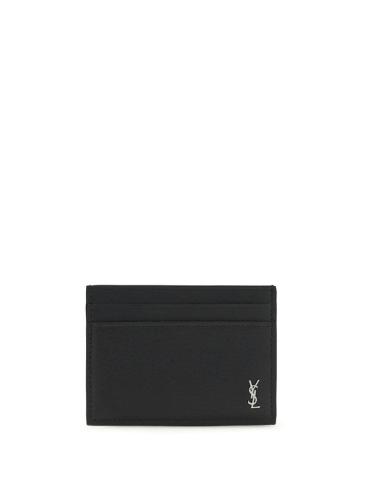 SAINT LAURENT Tiny Cassandre Card Holder