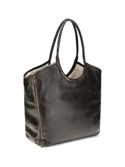 Miu Miu Ivy leather Tote Bag - Caffe'