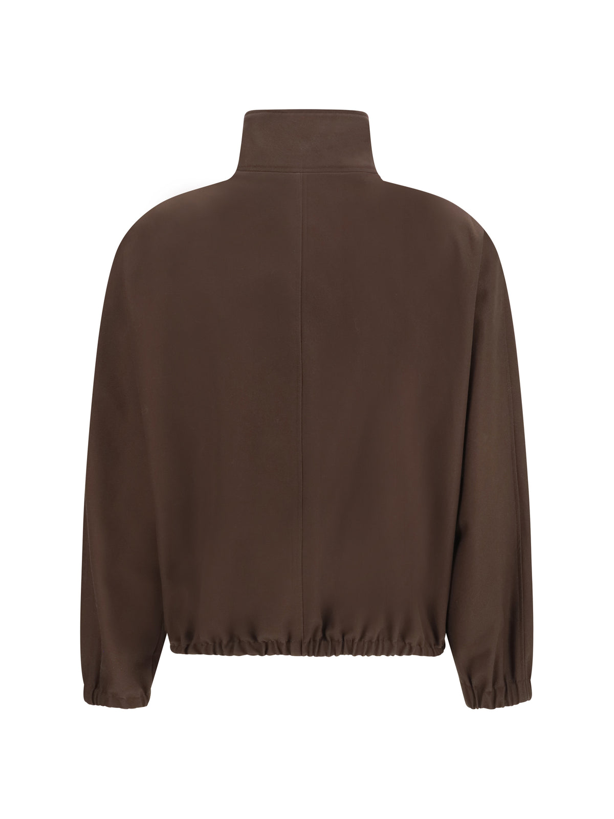 Courrèges Zip-up Bomber Jacket - Chocolate