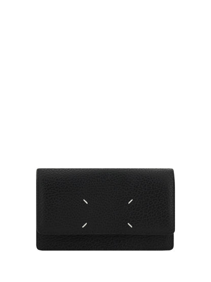 Maison Margiela Grained leather Wallet - Black