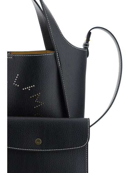 Stella Mccartney Faux leather Shoulder Bag - Black