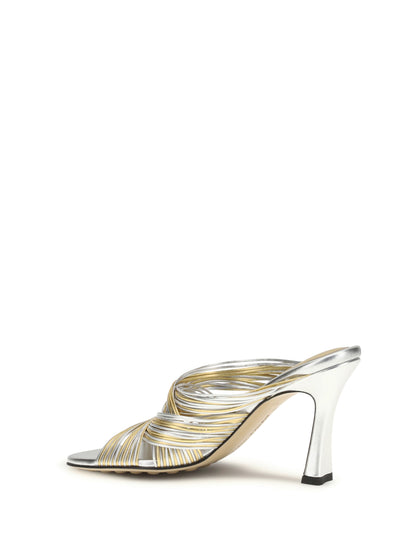 BOTTEGA VENETA Rana Mules Sandals