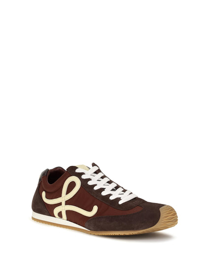 Loewe Sneakers Ballet Runner 2.0 - Copper Red/Vanilla/Aubergine