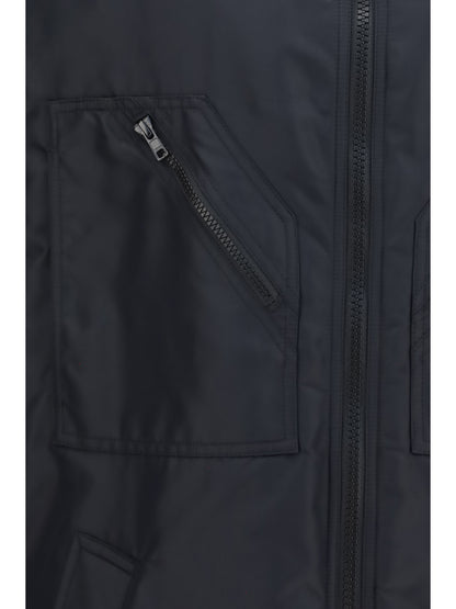 MM6 Maison Margiela Zip-pocket Vest - Black
