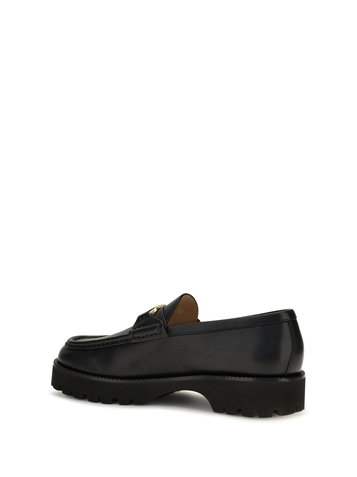 Valentino Garavani VLogo Signature leather Loafers - Black